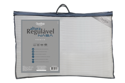 Almohada Altura Regulable Nasa Premium Duoflex (50x70cm)