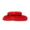 2 toallones Comfort rojo