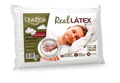 Almohada Real Latex Alto Duoflex (50x70cm)